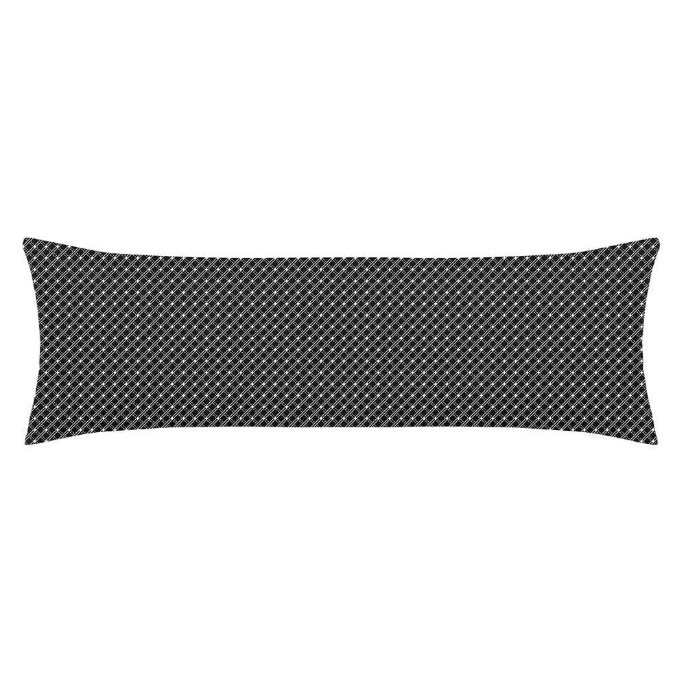Fronha Altenburg Toque Acetinado 40×130 Slim Preto