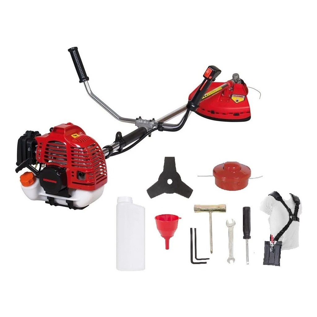 Roçadeira Lateral à Gasolina 2 Tempos 1.7HP 42,7cc KW43-L Kawashima Roçadeira Lateral à Gasolina 2 Tempos 1.7HP 42,7cc KW43-L Kawashima
