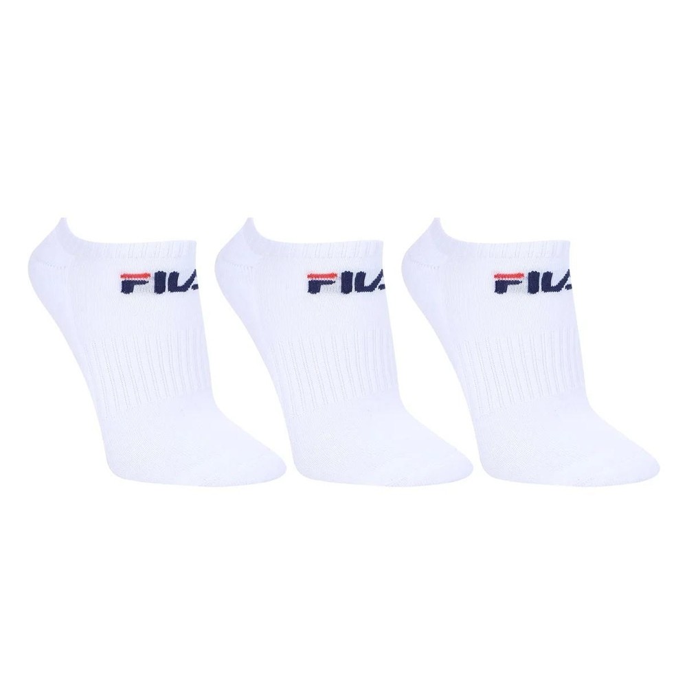 Kit Meia Fila Cano Curto Logo c/ 3 pares – Branco Kit Meia Fila Cano Curto Logo c/ 3 pares – Branco