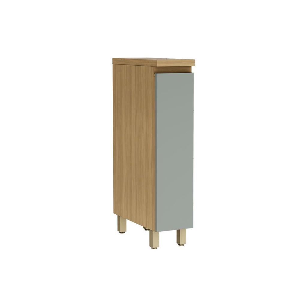 Balcão de Cozinha Rainha Porta Tempero 1 Porta c/Tampo 20cm Nature/Verde – Nesher Balcão de Cozinha Rainha Porta Tempero 1 Porta c/Tampo 20cm Nature/Verde – Nesher