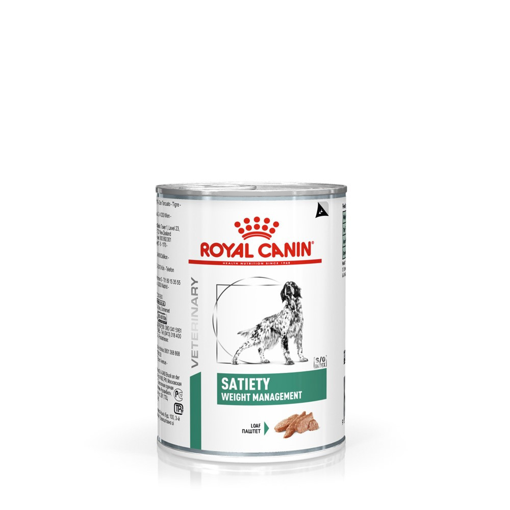 Ração Úmida para Cães Adultos com Excesso de Peso Veterinary Diet Satiety Support 410G Royal Canin Ração Úmida para Cães Adultos com Excesso de Peso Veterinary Diet Satiety Support 410G Royal Canin