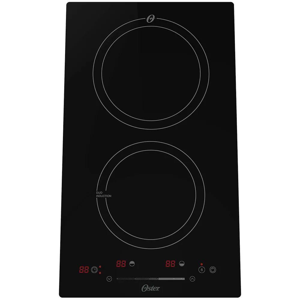 Cooktop De Indução 2 Bocas Oster Touch Screen 2 Em 1 220V Cooktop De Indução 2 Bocas Oster Touch Screen 2 Em 1 220V