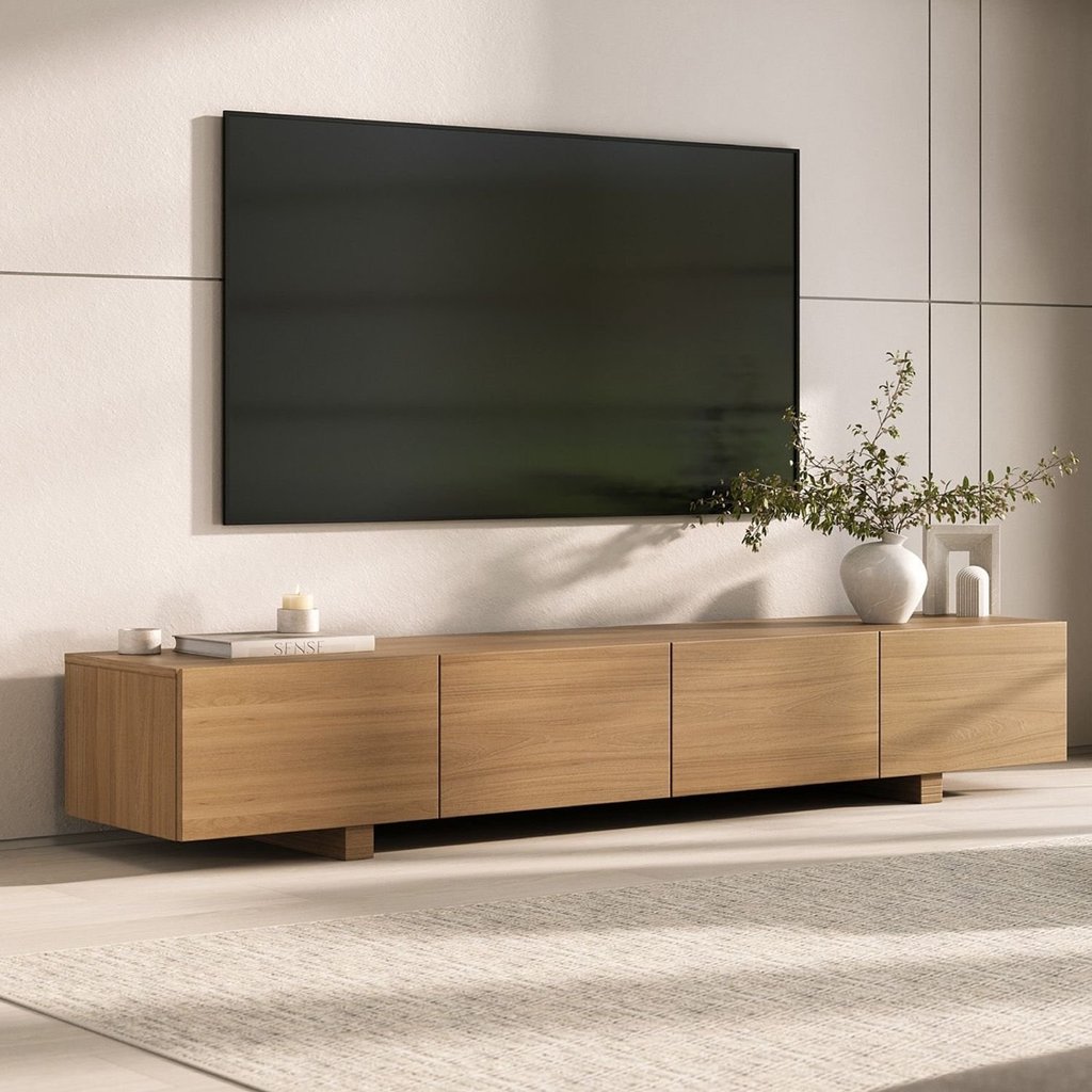 Rack para Tv até 75 Polegadas 210cm Aruá CabeCasa MadeiraOriginals 210 Rack para Tv até 75 Polegadas 210cm Aruá CabeCasa MadeiraOriginals 210
