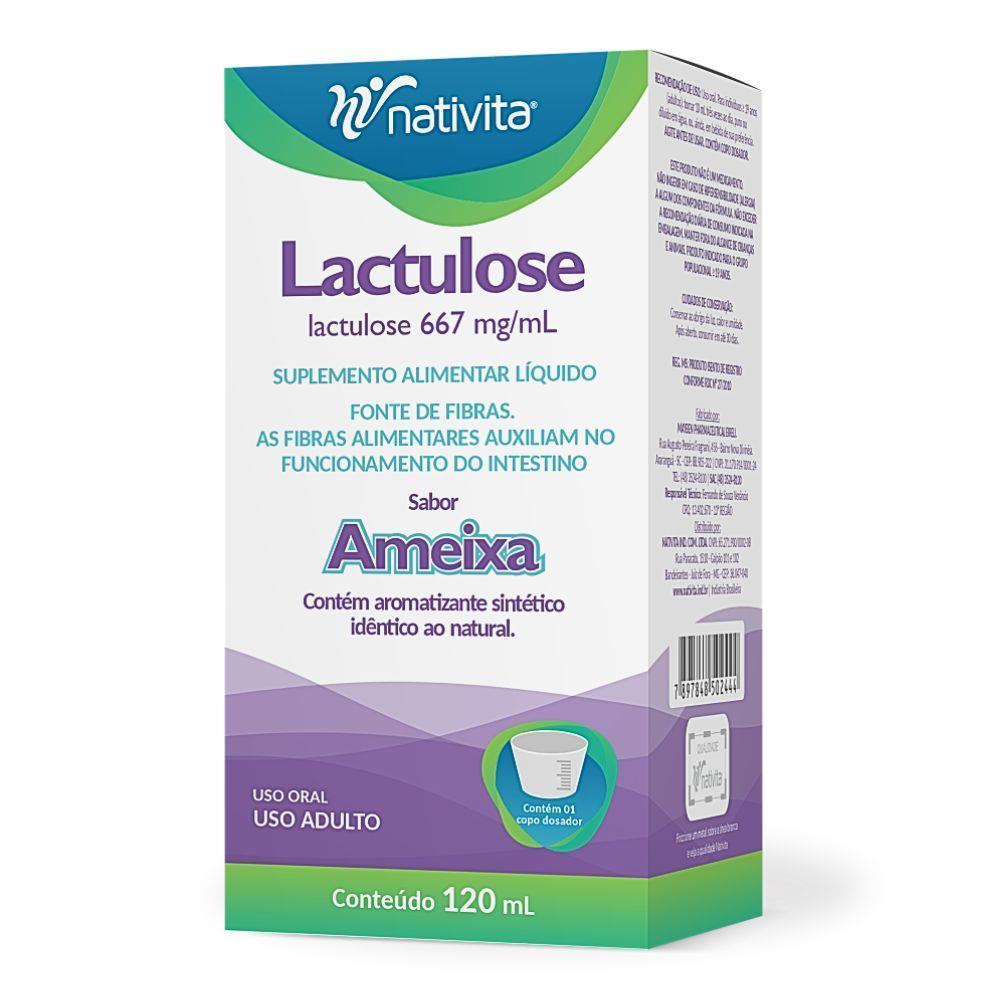 Lactulose 667Mg/Ml Sabor Ameixa Com 120Ml Suplemento Lactulose 667Mg/Ml Sabor Ameixa Com 120Ml Suplemento