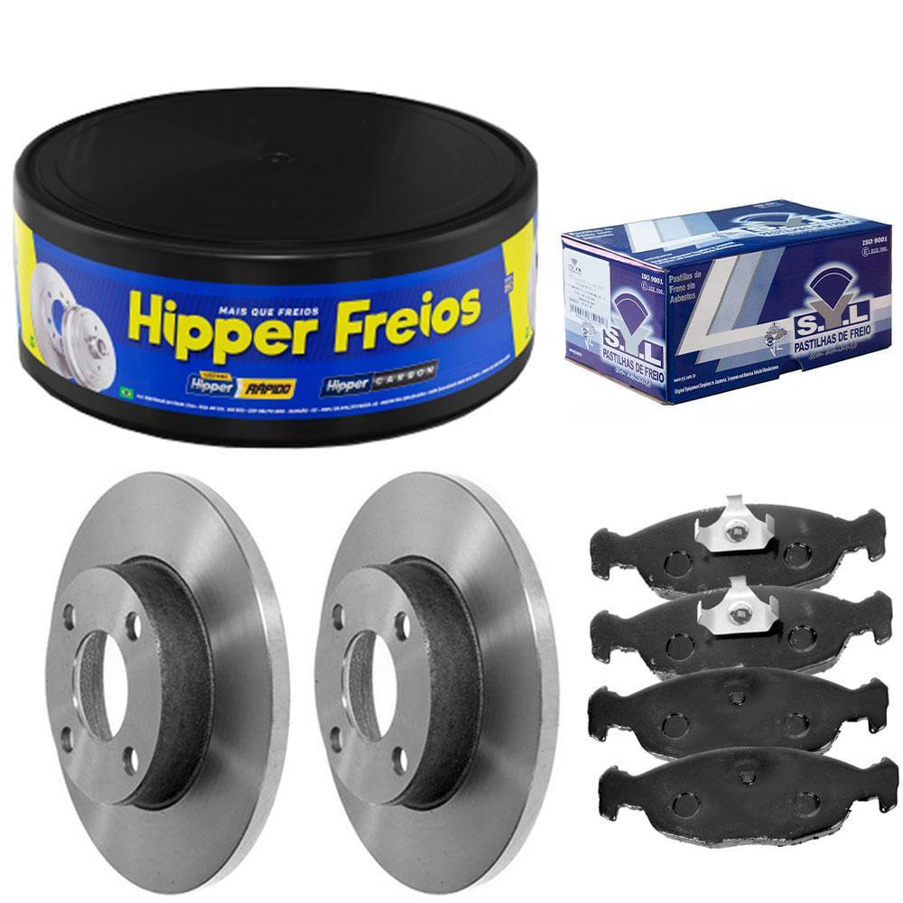 Kit Pastilha Disco Freio Celta Corsa Prisma 94 A 2009 Sólido Kit Pastilha Disco Freio Celta Corsa Prisma 94 A 2009 Sólido