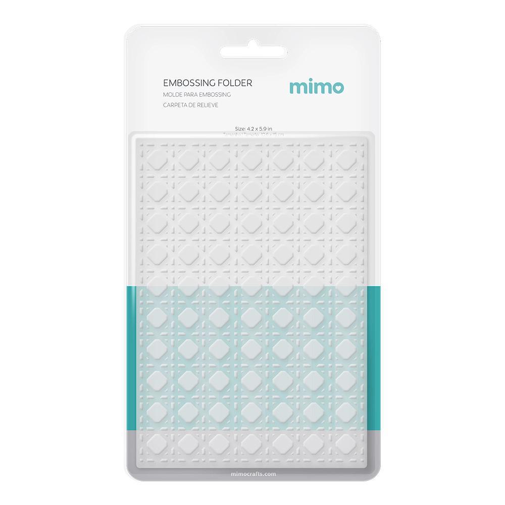 Molde para Embossing Palhinha indiana – Mimo – 10,6 X 15 cm Molde para Embossing Palhinha indiana – Mimo – 10,6 X 15 cm