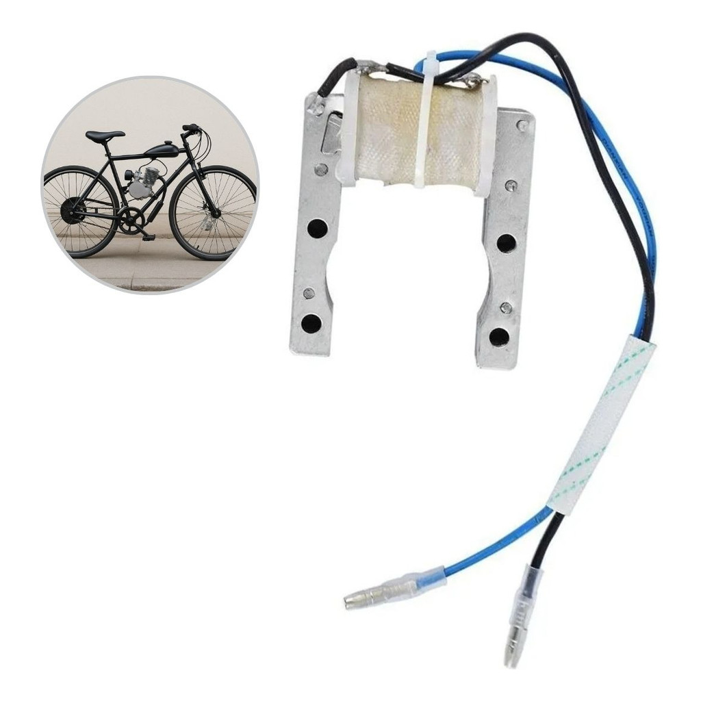 Bobina do Magneto 2T 49cc ImportWay para Bike Motorizada Peça Essencial para Ignição e Partida Eficiente Bobina do Magneto 2T 49cc ImportWay para Bike Motorizada Peça Essencial para Ignição e Partida Eficiente