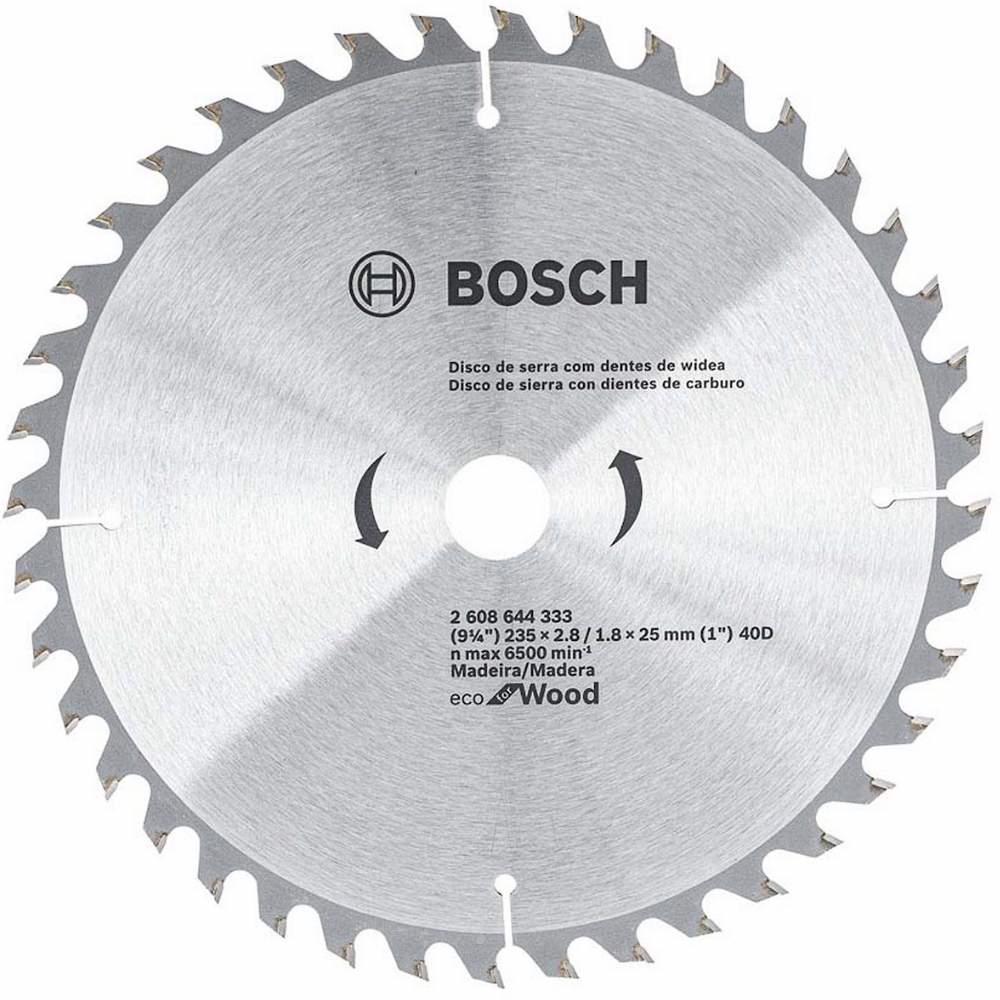 Disco de Serra Circular de Widea 235 x 25 MM 40 Dentes BOSCH Disco de Serra Circular de Widea 235 x 25 MM 40 Dentes BOSCH