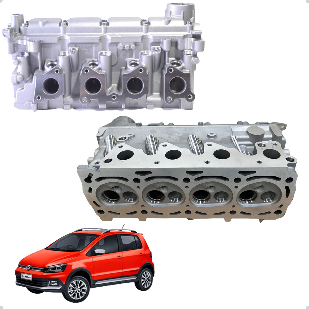 Cabeçote Motor Crossfox 1.6 8v 2005 2007 2011 Novo