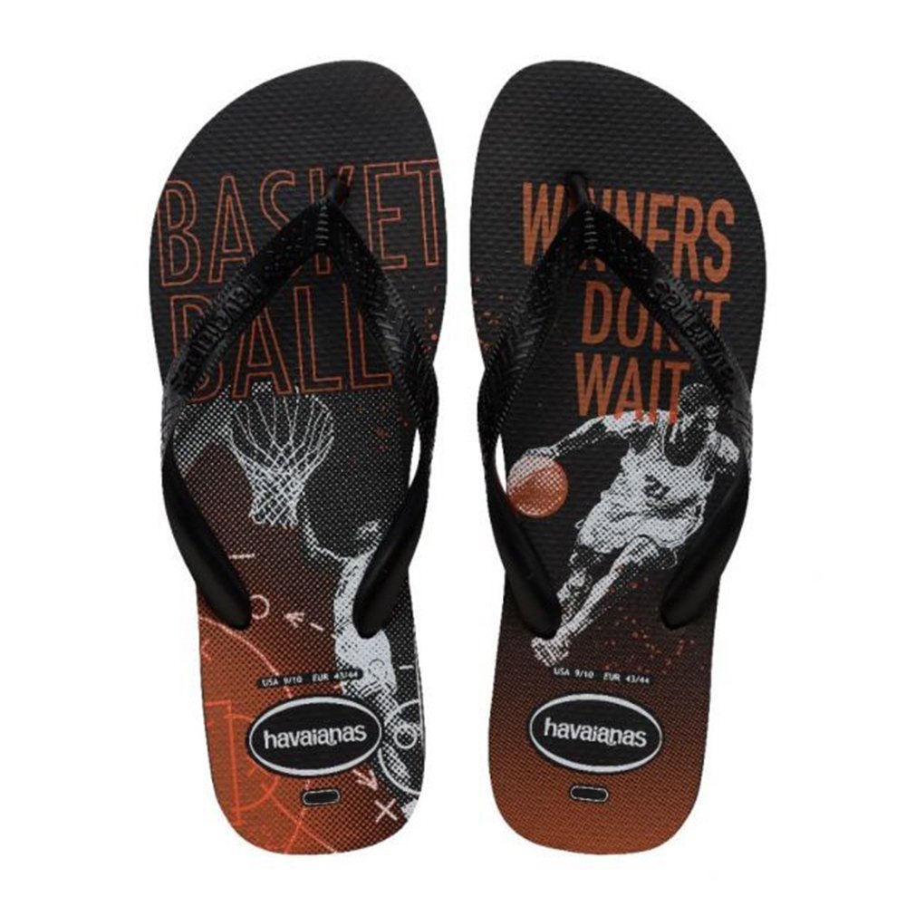 Havaianas Top Athletic Sunset Preto/Laranja Havaianas Top Athletic Sunset Preto/Laranja