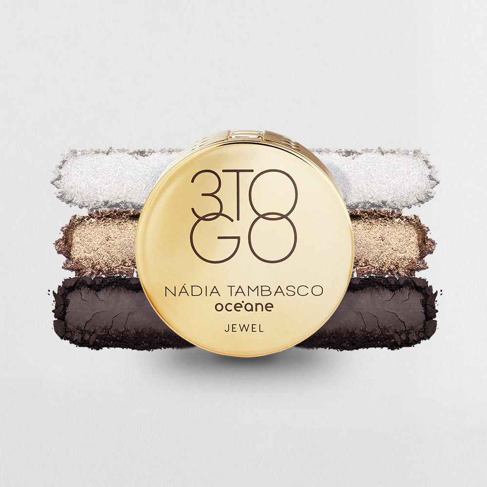Trio de Sombras Nádia Tambasco By Océane – 3 To Go Palette Jewel 7,8g Trio de Sombras Nádia Tambasco By Océane – 3 To Go Palette Jewel 7,8g
