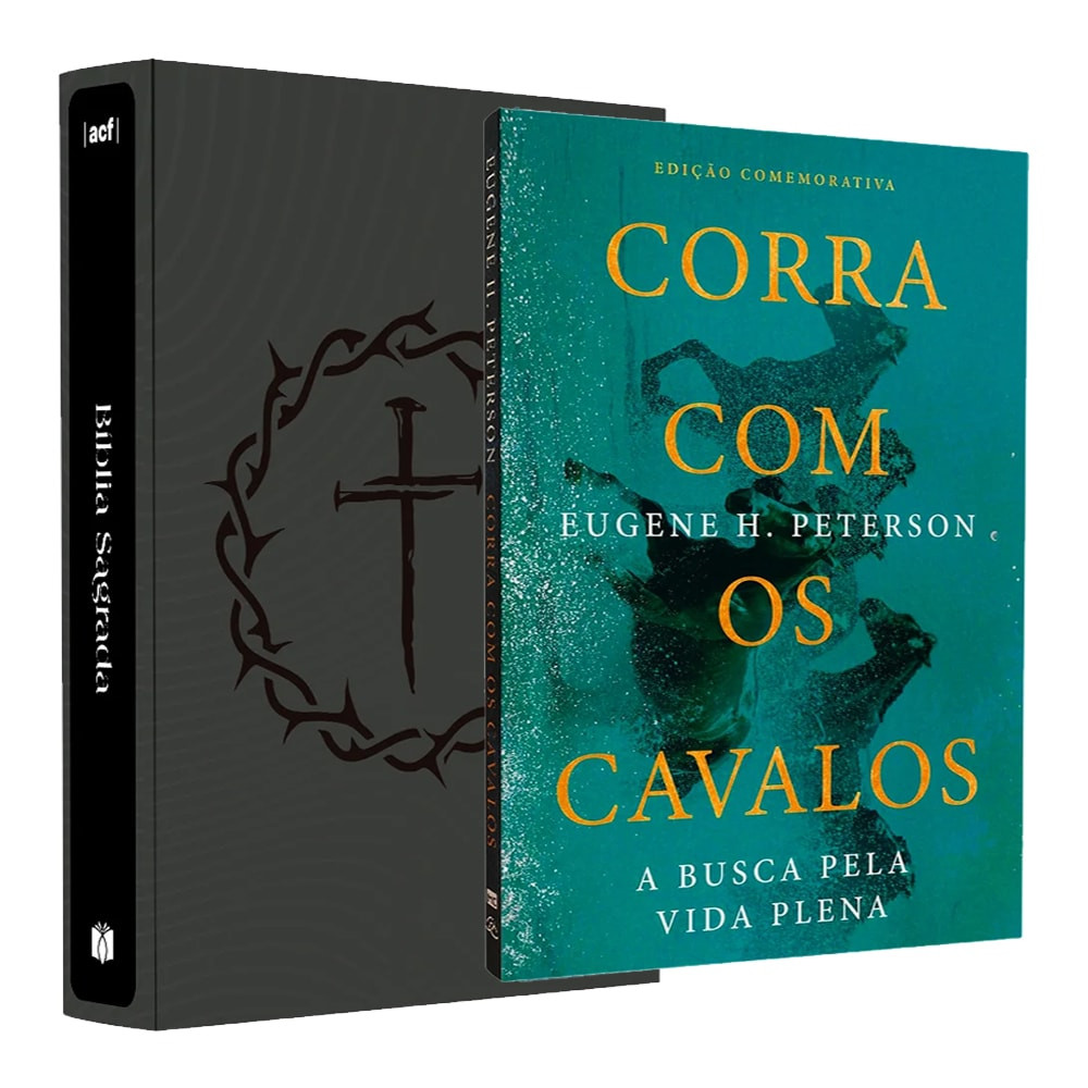 Bíblia Sagrada | Acf | Cruz + Corra Com Os Cavalos | Eugene H. Peterson