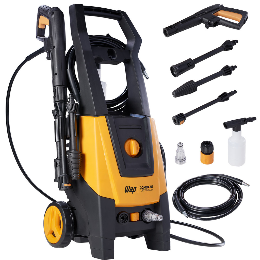 Lavadora Alta Pressão Combate Turbo 1700W 2100psi Indução Wap Lavadora Alta Pressão Combate Turbo 1700W 2100psi Indução Wap