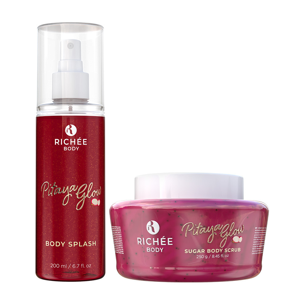 Kit Esfoliante e Body Splash Pitaya Kit Esfoliante e Body Splash Pitaya
