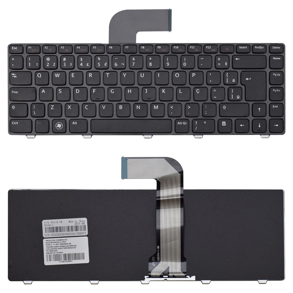 Teclado para Notebook Dell Vostro 3550 Teclado para Notebook Dell Vostro 3550