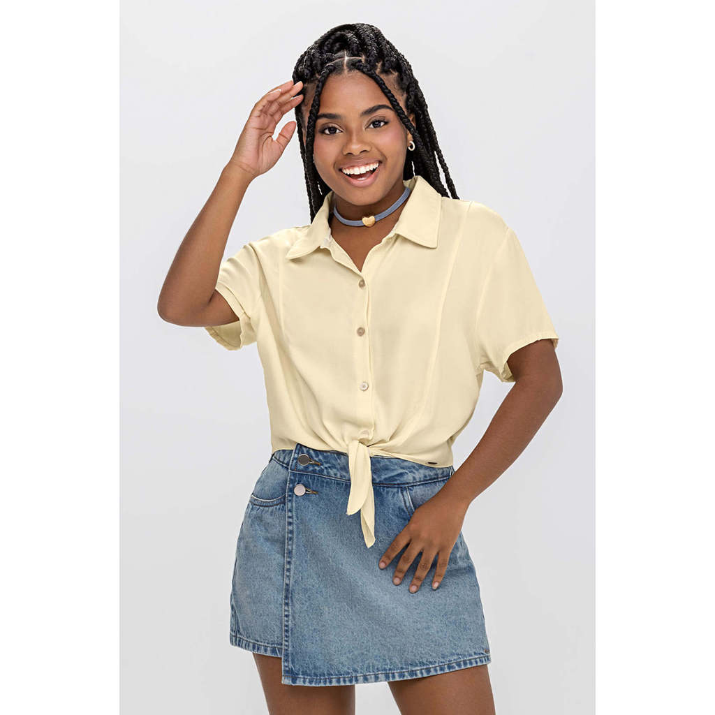 Short Saia Jeans Juvenil Menina Beats Azul Short Saia Jeans Juvenil Menina Beats Azul