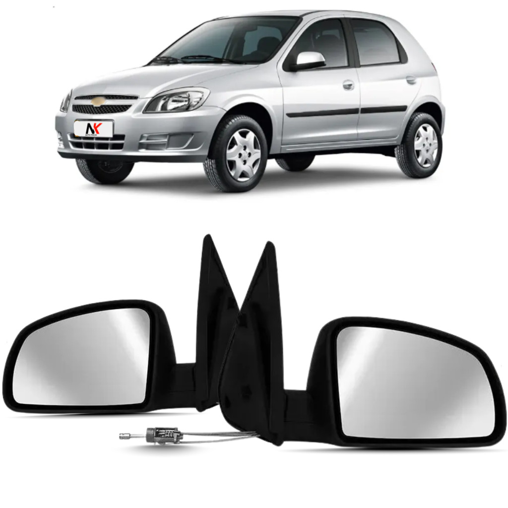 Par/Un Retrovisor Externo Celta Prisma 2007 2008 2009 2010 2011 2012 2013 2014 Com Controle Par/Un Retrovisor Externo Celta Prisma 2007 2008 2009 2010 2011 2012 2013 2014 Com Controle