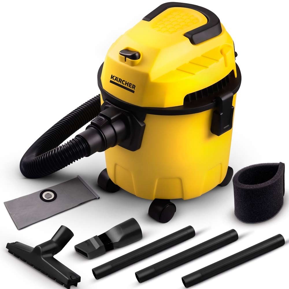 Aspirador de pó e líquido 10 litros 1.500 watts – WDL 1 Karcher Aspirador de pó e líquido 10 litros 1.500 watts – WDL 1 Karcher
