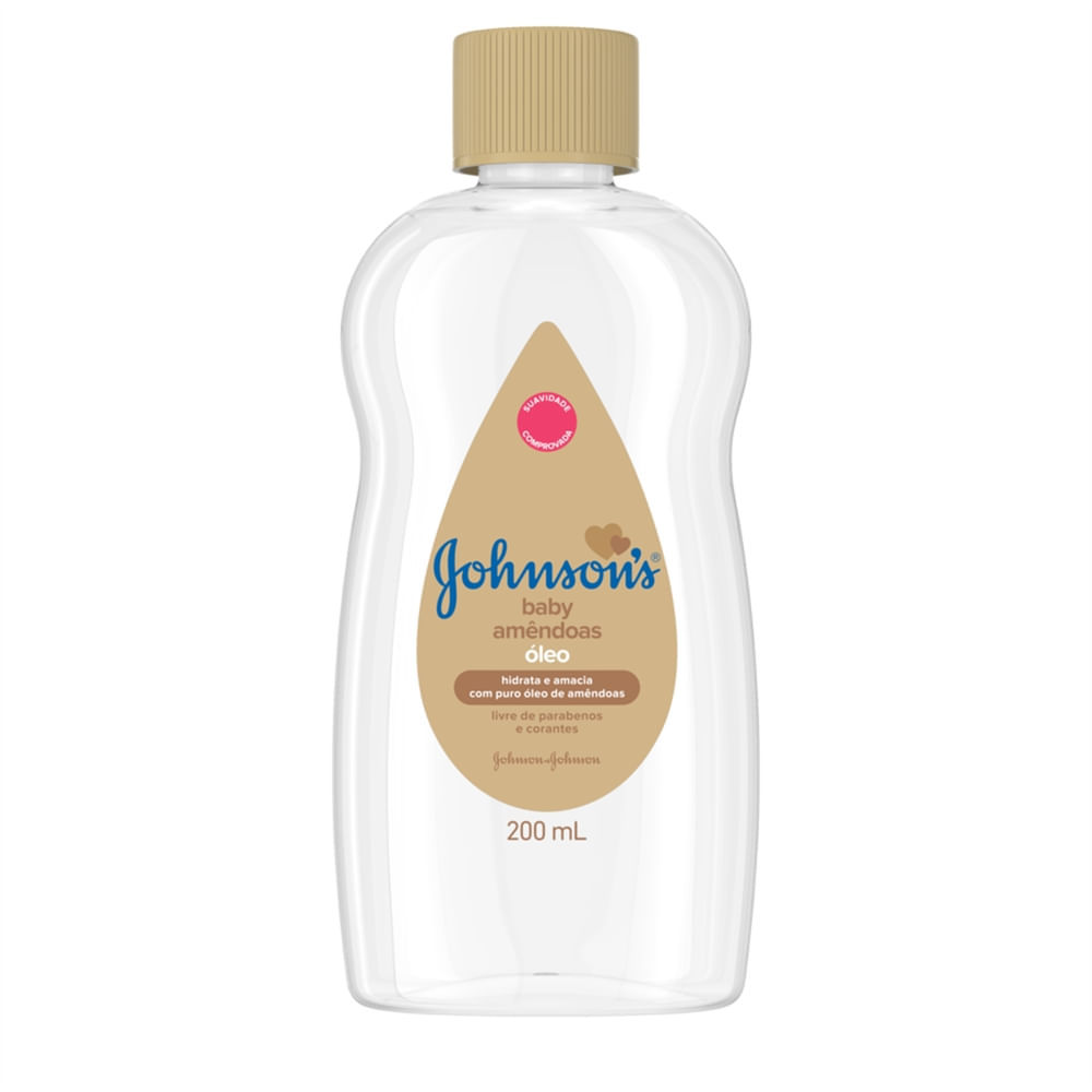 Óleo de Amêndoas Johnson’s Baby 200ml Óleo de Amêndoas Johnson’s Baby 200ml