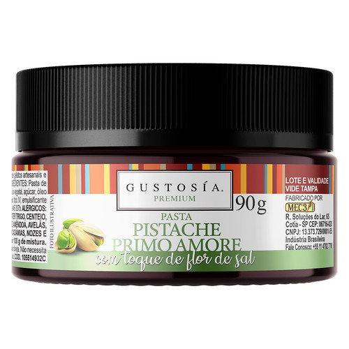 Pasta Saborizante Pistache Primo Amore Gustosía Premium 90g Pasta Saborizante Pistache Primo Amore Gustosía Premium 90g