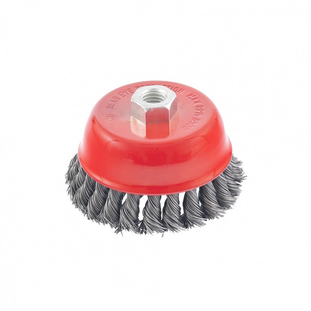 Escova de aço tipo copo torcida 4pol – 746289 MTX Escova de aço tipo copo torcida 4pol – 746289 MTX