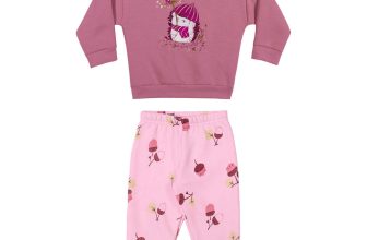 Conjunto Longo Bebê Menina Bichinho Fofo Elian Rosa - Suits & Sets vendido por Grupo Elian