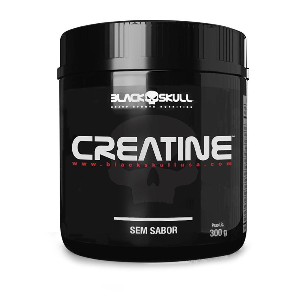 Creatine – Creatina Monohidratada – 300g – Black Skull Creatine – Creatina Monohidratada – 300g – Black Skull