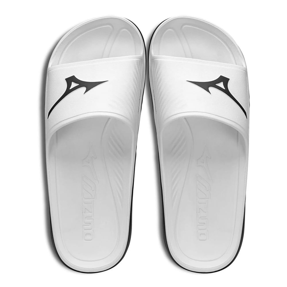 Chinelo Slide Masculino Mizuno Enerzy Branco/preto Chinelo Slide Masculino Mizuno Enerzy Branco/preto