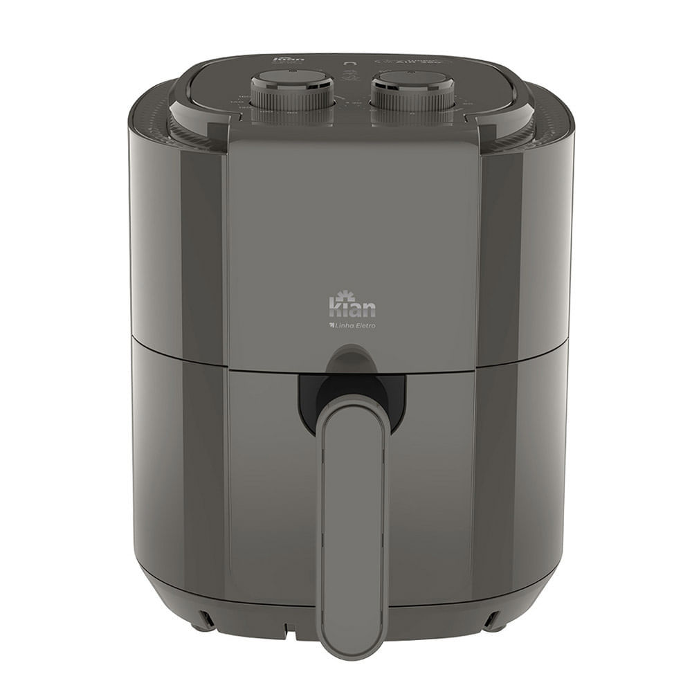 Fritadeira Air Fryer 3.5L Kian AF105P Preta 127V Fritadeira Air Fryer 3.5L Kian AF105P Preta 127V