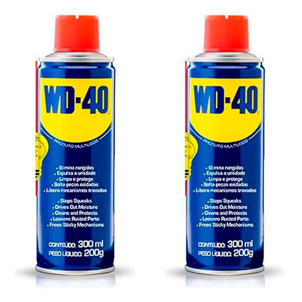 2 Und Desengripante Wd-40 Multiuso 300ml Anti Corrosivo 2 Und Desengripante Wd-40 Multiuso 300ml Anti Corrosivo