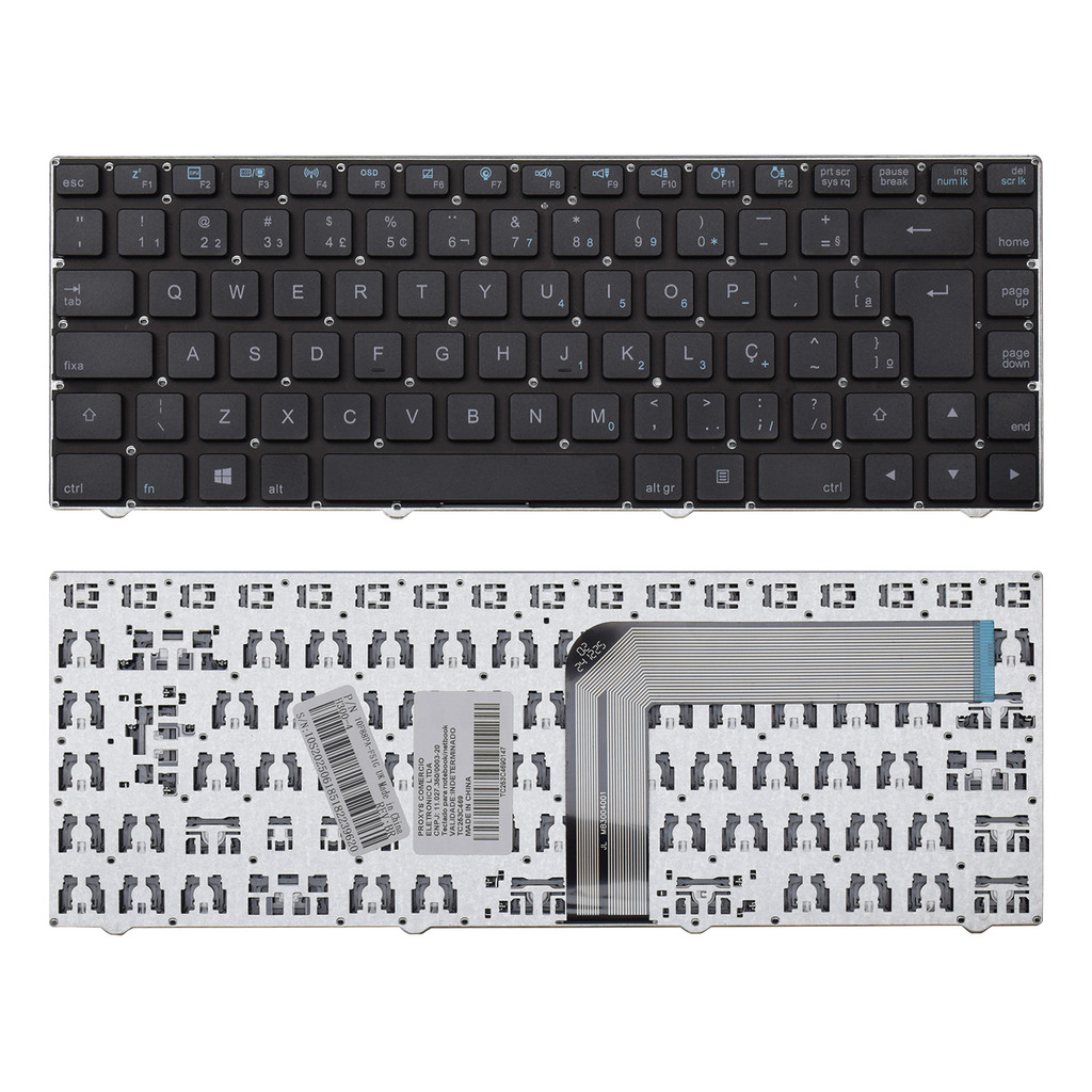 Teclado para Notebook Cce Part Number 82R-14A148-4213 Teclado para Notebook Cce Part Number 82R-14A148-4213