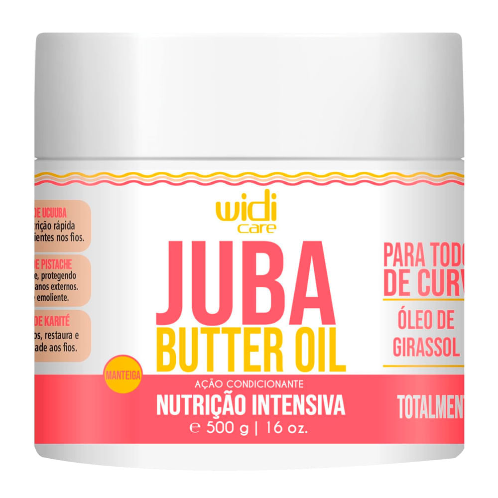 Creme De Tratamento Widi Care Juba Butter Oil 500g Creme De Tratamento Widi Care Juba Butter Oil 500g