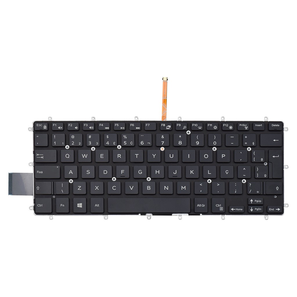 Teclado para Notebook Dell Inspiron 13-5378 Com Iluminação Teclado para Notebook Dell Inspiron 13-5378 Com Iluminação