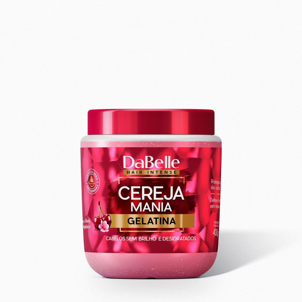 Gelatina Cereja Mania – DaBelle Hair 400g Gelatina Cereja Mania – DaBelle Hair 400g