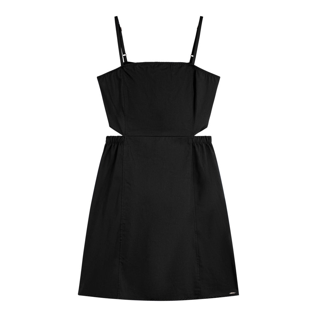 Vestido Curto Juvenil Menina Cut Out Beats Preto Vestido Curto Juvenil Menina Cut Out Beats Preto