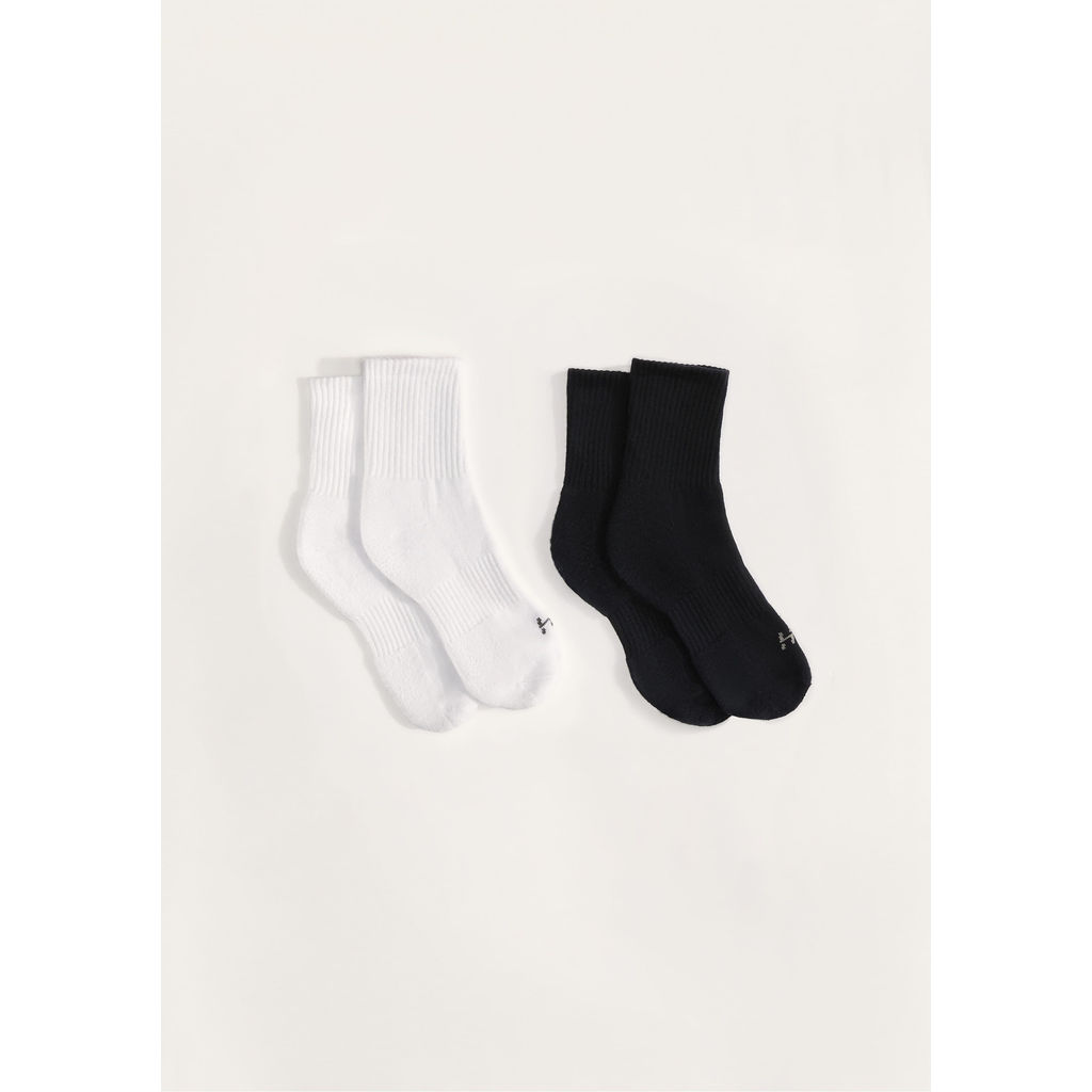 Kit 2 Pares de Meia Esportiva Cano Longo Kit 2 Pares de Meia Esportiva Cano Longo