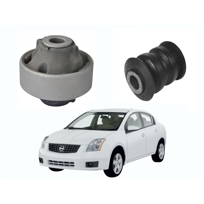 Par Bucha Bandeja Dianteira Sentra 2.0 2007 A 2013 Par Bucha Bandeja Dianteira Sentra 2.0 2007 A 2013