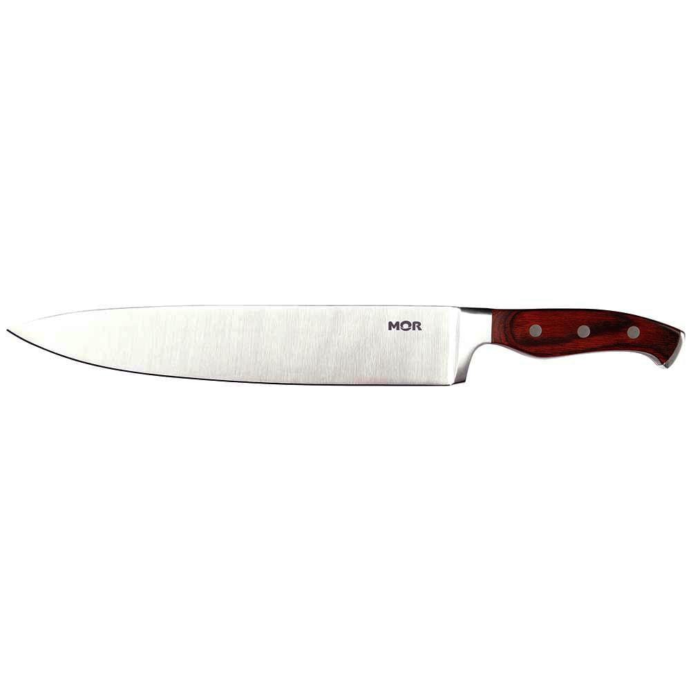 Faca 10″ em Aço Inoxidável e Cabo em Madeira Steel Faca 10″ em Aço Inoxidável e Cabo em Madeira Steel