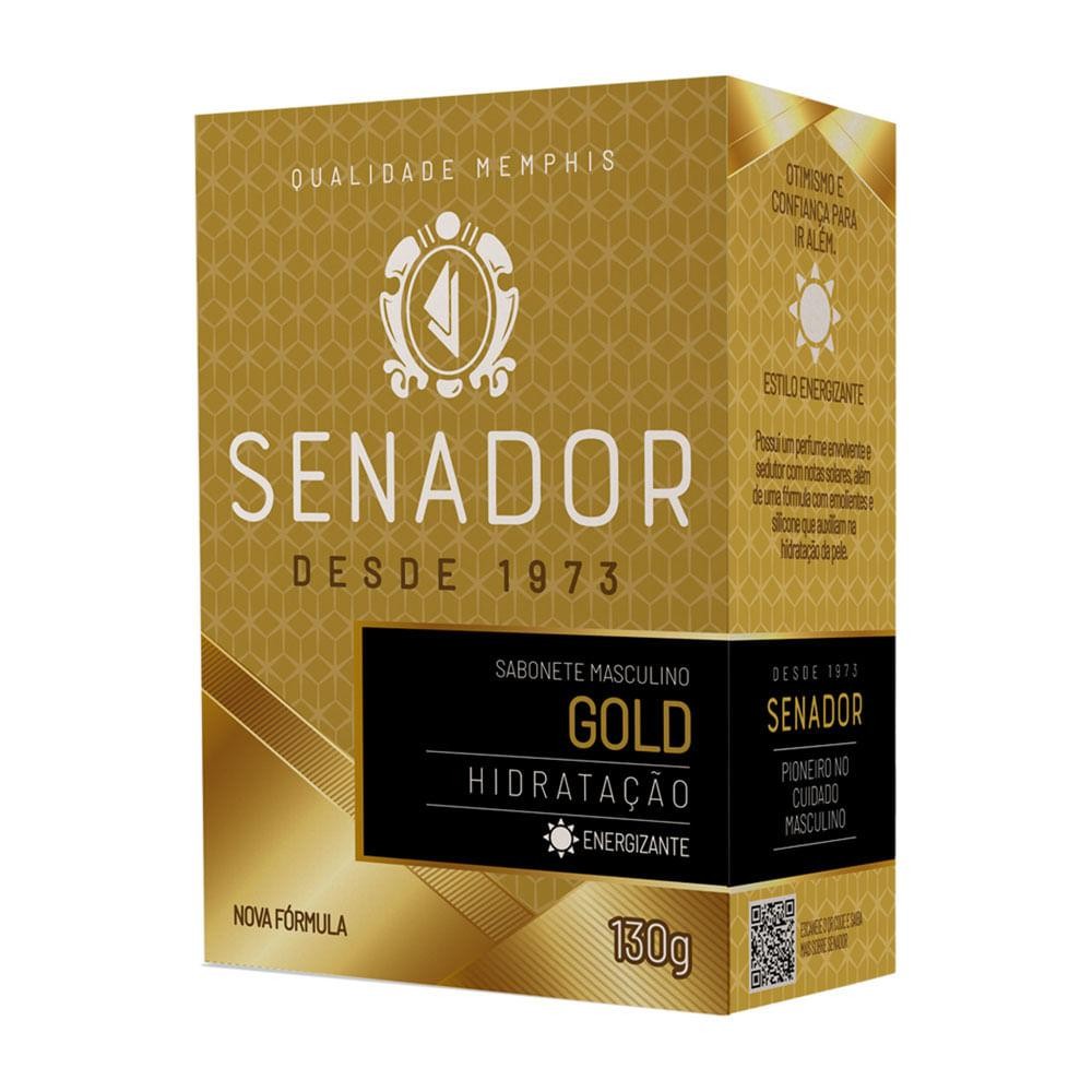 Sabonete Senador Gold 130g Sabonete Senador Gold 130g