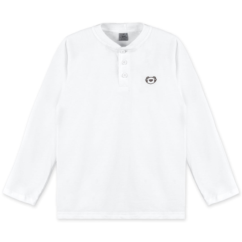 Camiseta Manga Longa Infantil Masculina Tigor T. Tigre Camiseta Manga Longa Infantil Masculina Tigor T. Tigre