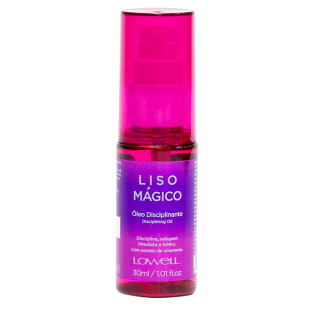 Óleo Disciplinante Lowell Liso Mágico 30ml Óleo Disciplinante Lowell Liso Mágico 30ml