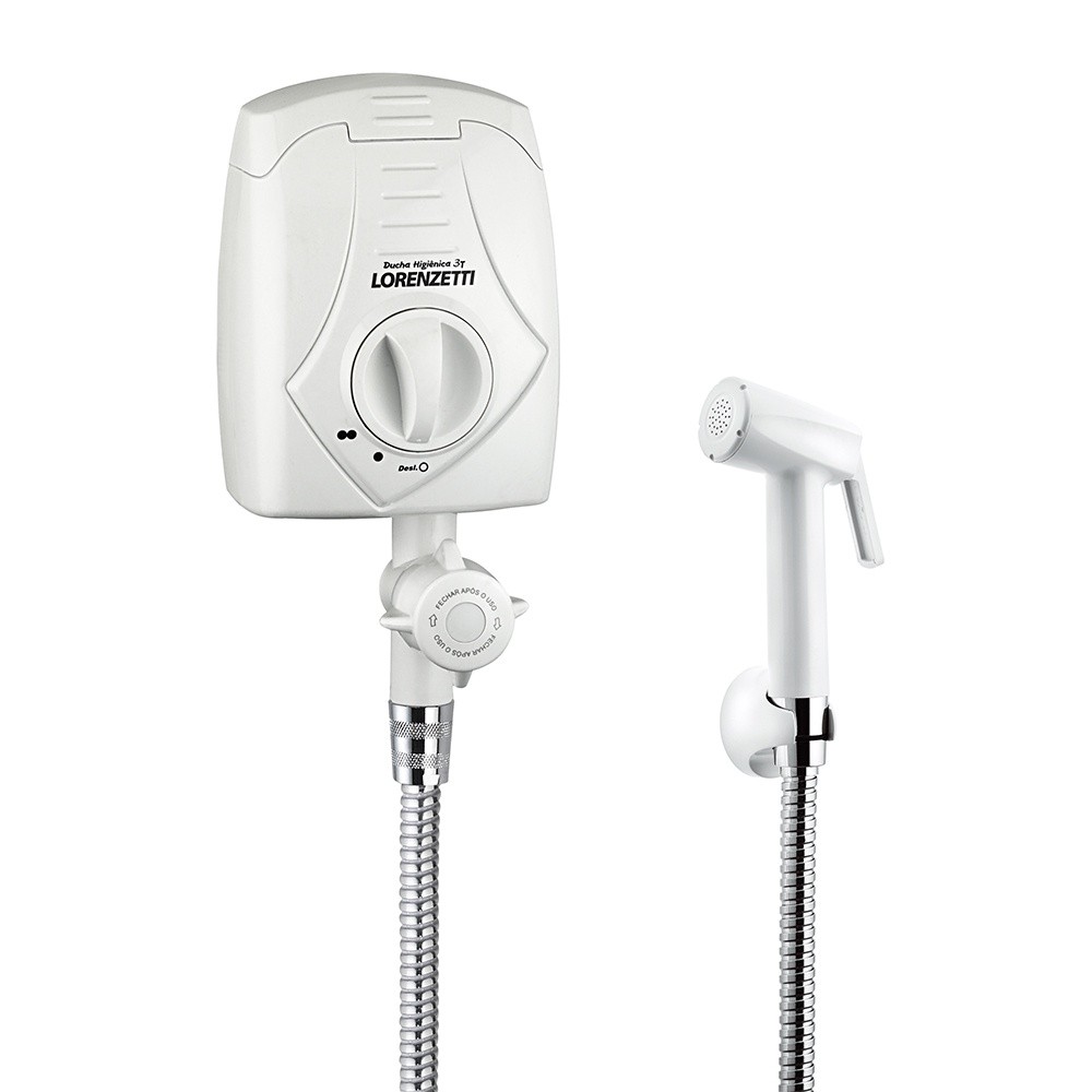 Ducha Higiênica Elétrica Aquecedor 3T 4000W Lorenzetti 110V Ducha Higiênica Elétrica Aquecedor 3T 4000W Lorenzetti 110V