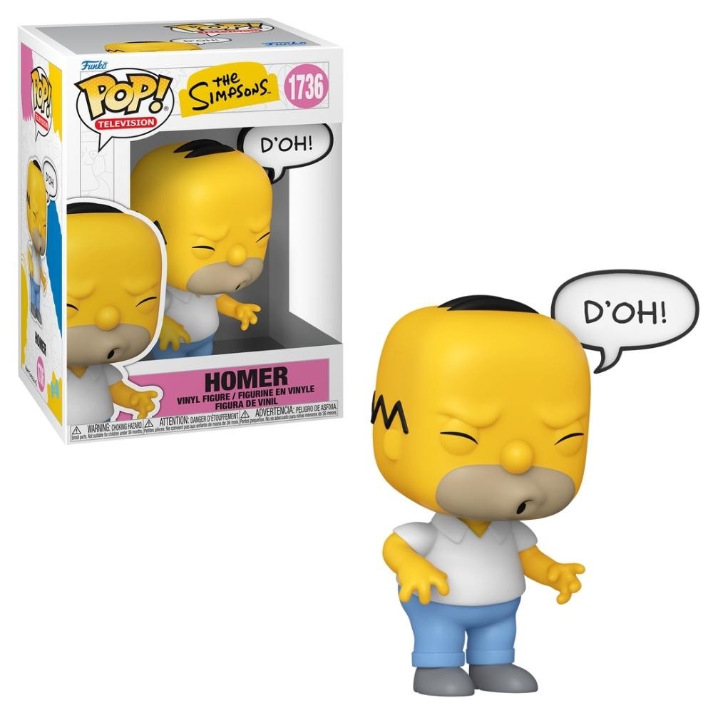 Boneco Funko Pop! Sayings Os Simpsons – Homer “D’oh!” Boneco Funko Pop! Sayings Os Simpsons – Homer “D’oh!”