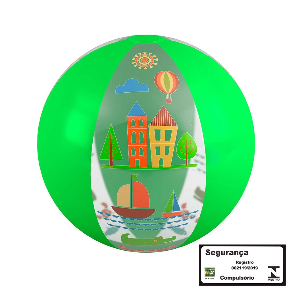 Bola Inflável Ø60cm – Verde Bola Inflável Ø60cm – Verde