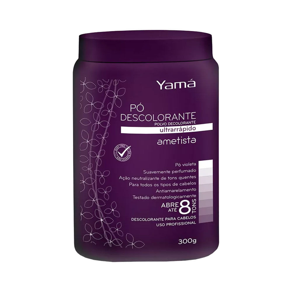 Pó Descolorante Yamá Ametista 300g Pó Descolorante Yamá Ametista 300g