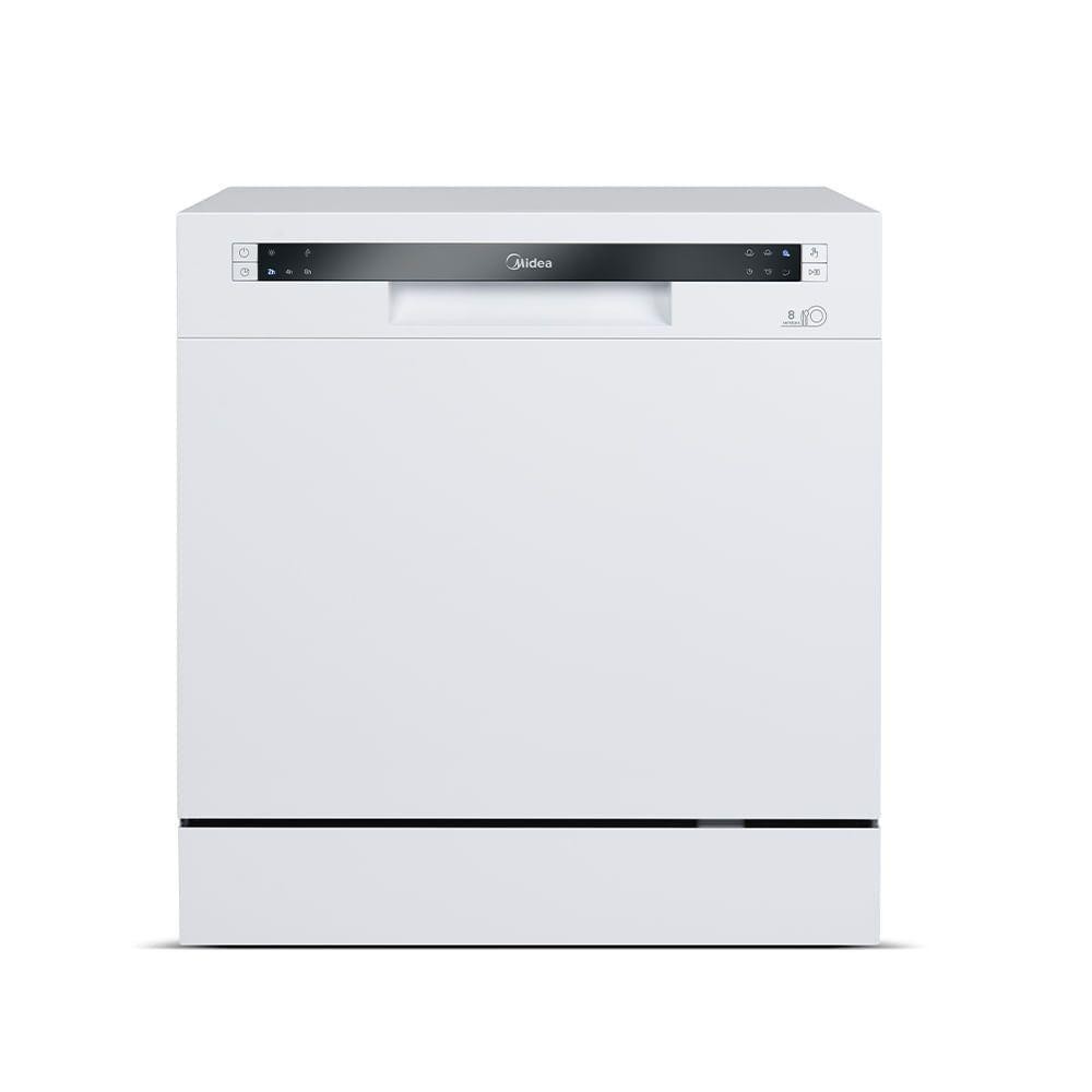 Lava Louças Midea 8 Serviços Branca DWA08B 110V Lava Louças Midea 8 Serviços Branca DWA08B 110V