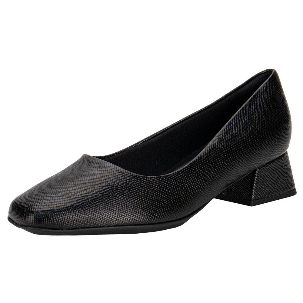 Sapato Feminino Salto Grosso Piccadilly 160055 Sapato Feminino Salto Grosso Piccadilly 160055