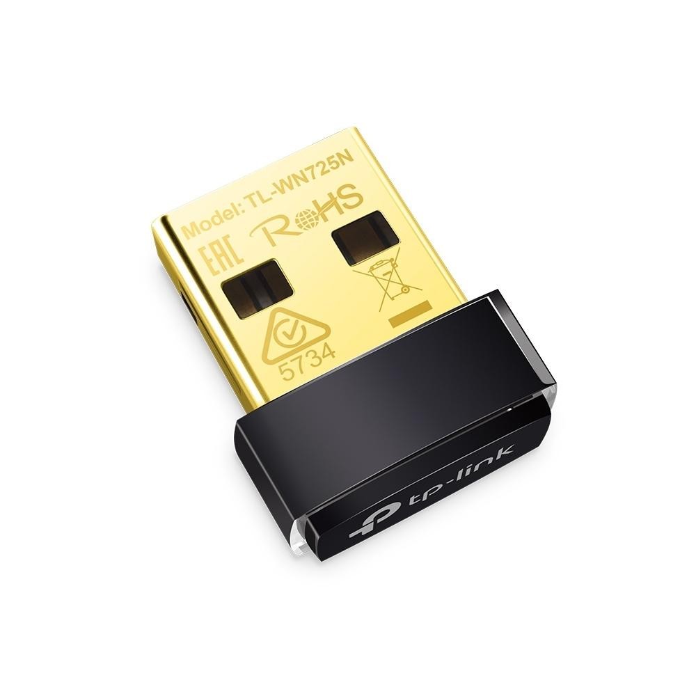 Adaptador TP-Link TL-WN725N Nano USB Wireless N 150Mbps 0152 Adaptador TP-Link TL-WN725N Nano USB Wireless N 150Mbps 0152