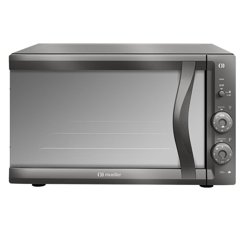 Forno Elétrico Mueller MFB50F 50 Litros, Espelhado – 220 Volts Forno Elétrico Mueller MFB50F 50 Litros, Espelhado – 220 Volts