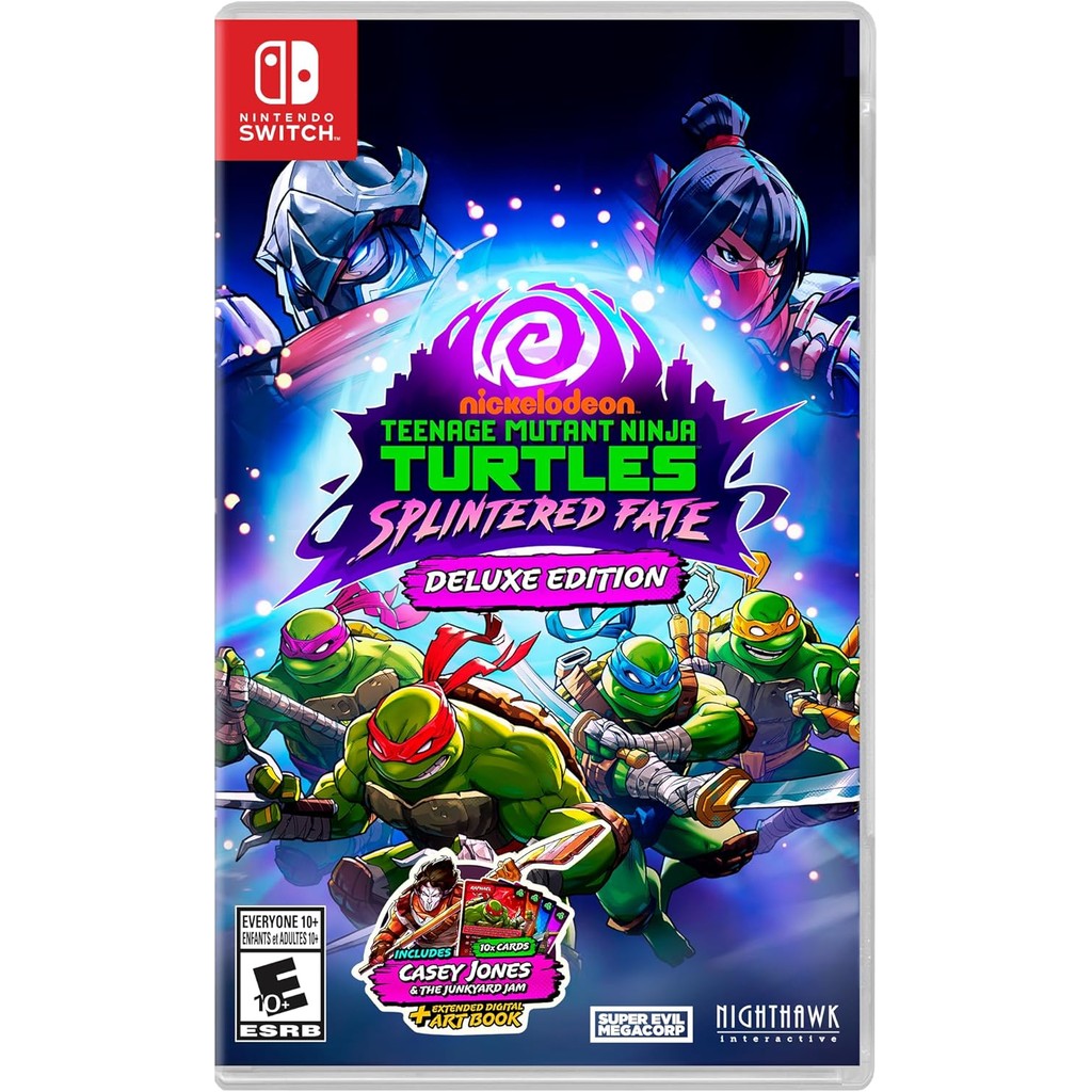 Teenage Mutant Ninja Turtle Splintered Fate Deluxe Edition Switch Midia Fisica Teenage Mutant Ninja Turtle Splintered Fate Deluxe Edition Switch Midia Fisica